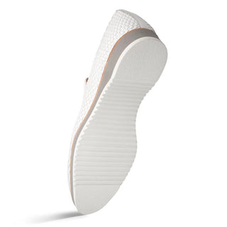 Mezlan R20658 Men's Shoes White Woven Leather Hybrid Loafers (MZ35676)-AmbrogioShoes