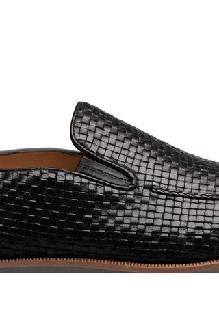 Mezlan R20658 Woven Leather Hybrid Loafers (MZ3620)-AmbrogioShoes