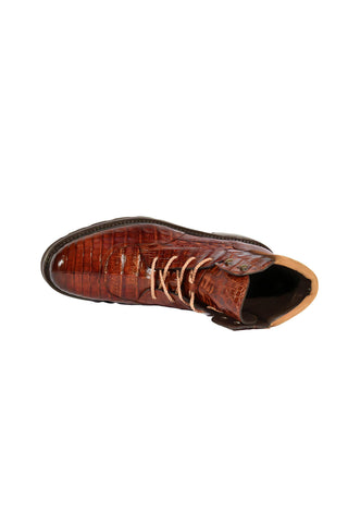 Mezlan RX4855F Crocodile / Suede Rugged Boots (MZ3552)