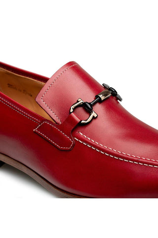 Mezlan Rios II Leather Horse-Bit Loafer
