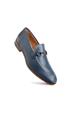 Mezlan Rios II Leather Horse-Bit Loafer