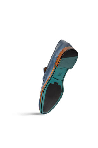 Mezlan Rios II Leather Horse-Bit Loafer