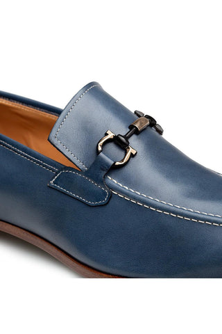 Mezlan Rios II Leather Horse-Bit Loafer