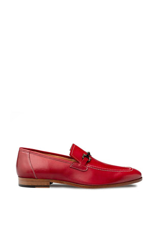 Mezlan Rios II Leather Horse-Bit Loafer