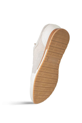 Mezlan Riumar Suede & Linen Sneaker