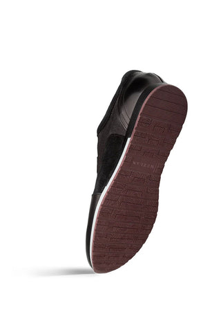 Mezlan Riumar Suede & Linen Sneaker