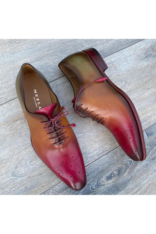Mezlan S20279 Bolivar Leather Wholecut Oxfords