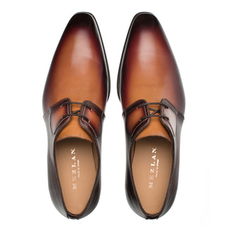 Mezlan S20280 Men's Shoes Sport Rust Calf-Skin Leather Derby Oxfords (MZ3448)-AmbrogioShoes