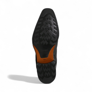 Mezlan S20516 Quilted / Calf-Skin Leather Lace up Boots (MZ3554)-AmbrogioShoes