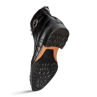 Mezlan S20538 Quilted / Calf-Skin Leather Lace up Boots (MZ3527)-AmbrogioShoes