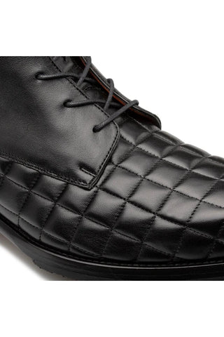 Mezlan S20538 Quilted / Leather Lace up Boots (MZ3527)