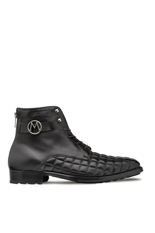Mezlan S20538 Quilted / Leather Lace up Boots (MZ3527)