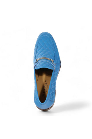 Mezlan S20618 Quilted Calf-Skin Leather Horsebit Slip-On Loafers (MZ3615)-AmbrogioShoes