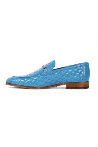 Mezlan S20618 Quilted Leather Horsebit Slip-On Loafers (MZ3615)