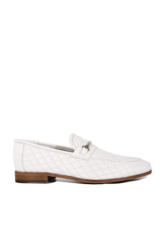 Mezlan S20618 Quilted Leather Horsebit Slip-On Loafers (MZ3615)
