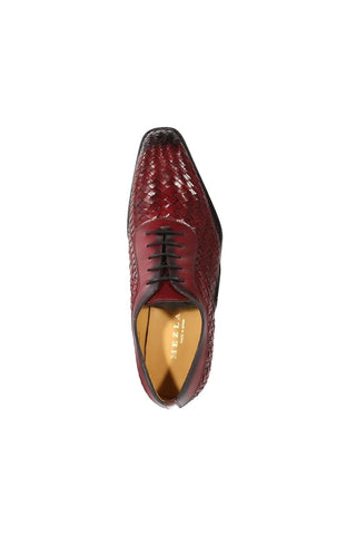 Mezlan S20702 Woven Leather Dress/ Formal Laceup Oxfords (MZ3617)
