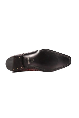 Mezlan S20702 Woven Leather Dress/ Formal Laceup Oxfords (MZ3617)