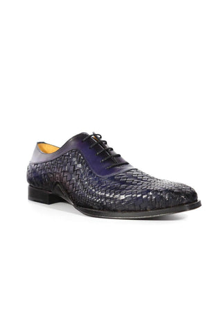 Mezlan S20702 Woven Leather Dress/ Formal Laceup Oxfords (MZ3617)