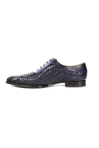 Mezlan S20702 Woven Leather Dress/ Formal Laceup Oxfords (MZ3617)