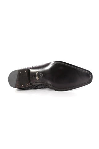 Mezlan S20702 Woven Leather Dress/ Formal Laceup Oxfords (MZ3617)