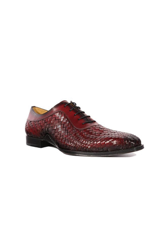 Mezlan S20702 Woven Leather Dress/ Formal Laceup Oxfords (MZ3617)