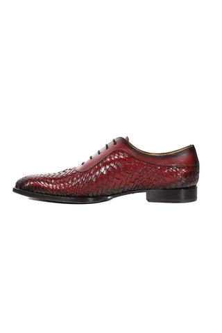 Mezlan S20702 Woven Leather Dress/ Formal Laceup Oxfords (MZ3617)