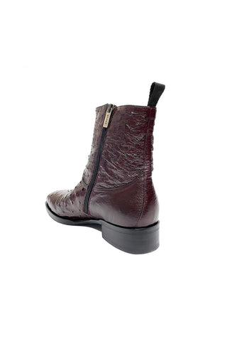 Mezlan SX4798-S Exotic Ostrich Straight-Heel Zipper Boots (MZ3436)-AmbrogioShoes