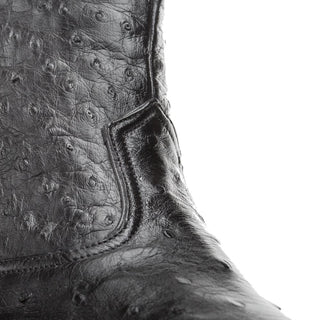Mezlan SX4798-S Men's Shoes Exotic Ostrich Straight-Heel Zipper Boots (MZ3436)-AmbrogioShoes
