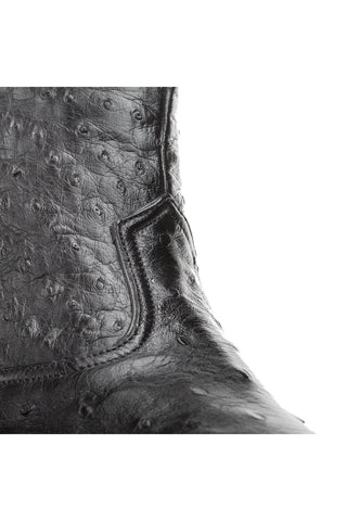 Mezlan SX4798-S Ostrich Straight-Heel Zipper Boots (MZ3436)
