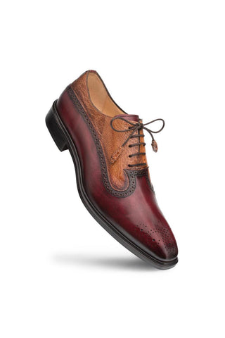 Mezlan SX4868-P Ostrich / Leather Oxford (MZ3509)