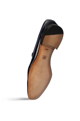 Mezlan Saona Linen & Leather Horse-Bit Loafer