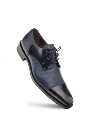 Mezlan Soka Calf-Skin Leather & Deer-Skin Derby (MZ2019)-AmbrogioShoes