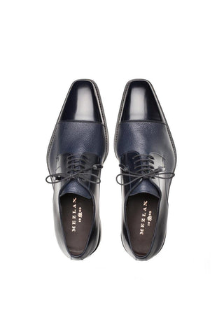 Mezlan Soka Calf-Skin Leather & Deer-Skin Derby (MZ2019)-AmbrogioShoes
