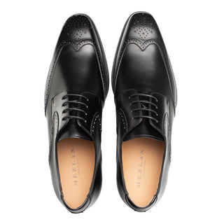 Mezlan Tasso 21315 Men's Shoes Calf-Skin Leather Two-Tone Derby Oxfords (MZ3754)-AmbrogioShoes