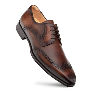 Mezlan Tasso 21315 Men's Shoes Calf-Skin Leather Two-Tone Derby Oxfords (MZ3754)-AmbrogioShoes