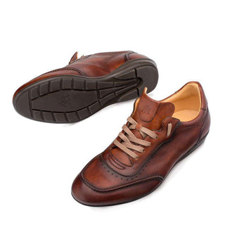 Mezlan Tivoli Men's Shoes Brown Sneakers 9239 (MZ3006)-AmbrogioShoes