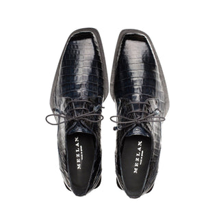 Mezlan Ugo Crocodile Derby-AmbrogioShoes