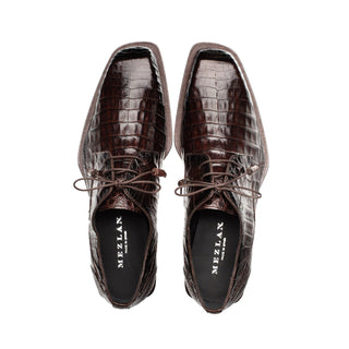 Mezlan Ugo Crocodile Derby-AmbrogioShoes