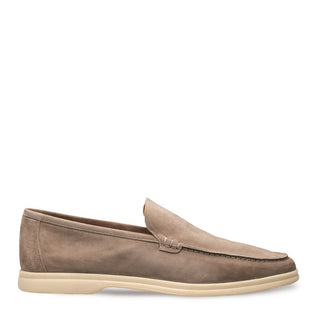 Mezlan Vale Men's Shoes Taupe Beige Suede Leather Slip-On Loafers 9390 (MZ3172)-AmbrogioShoes