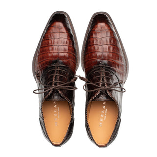 Mezlan Westside Crocodile Oxford-AmbrogioShoes