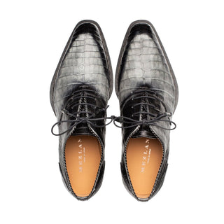 Mezlan Westside Crocodile Oxford-AmbrogioShoes