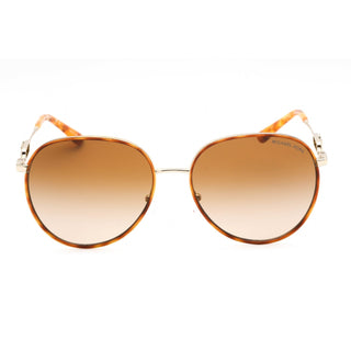 Michael Kors 0MK1128J Sunglasses Light Gold Amber Tortoise / Amber Gradient-AmbrogioShoes