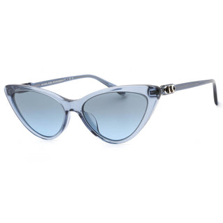 Michael Kors 0MK2195U Sunglasses Transparent Blue/Smoky Blue Unisex-AmbrogioShoes
