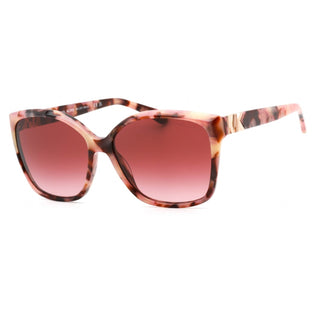 Michael Kors 0MK2201 Sunglasses Pearly Pink Tortoise/Gradient Burgundy Unisex-AmbrogioShoes