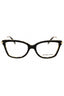 3950 - BLACK/AMBER TORTOISE/clear demo lens