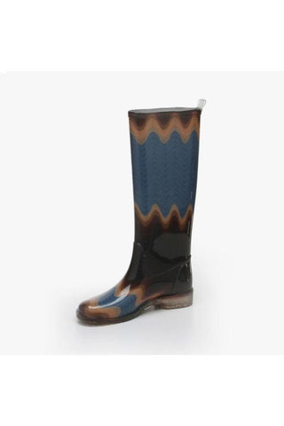 Missoni Blue / Orange / Brown Rainboots (MISS100)