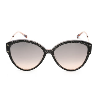 Missoni MIS 0004/S Sunglasses BLACK NUDE/GREY SHDED PINK Women's-AmbrogioShoes