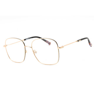 Missoni MIS 0017 Eyeglasses Black Gold / Clear Lens-AmbrogioShoes