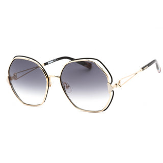 Missoni MIS 0075/S Sunglasses GOLD BLACK/GREY SHADED Women's-AmbrogioShoes