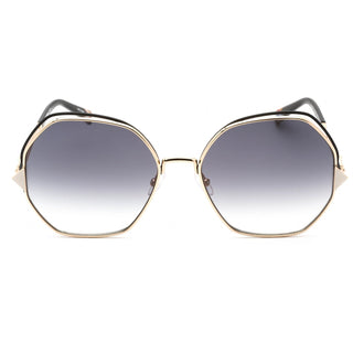 Missoni MIS 0075/S Sunglasses GOLD BLACK/GREY SHADED Women's-AmbrogioShoes